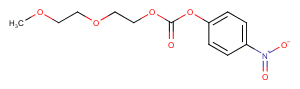 105108-59-6 m-PEG2-4-nitrophenyl carbonate Chemical Structure