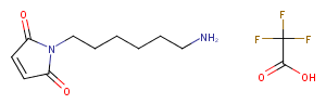 731862-92-3 Mal-C6-amine TFA Chemical Structure