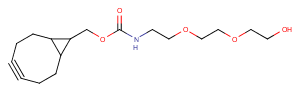 endo-BCN-PEG2-alcohol Chemical Structure