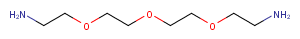 Amino-PEG3-C2-Amine Chemical Structure