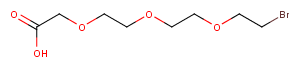 Br-PEG3-CH2COOH Chemical Structure
