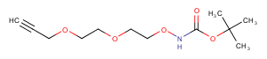 Boc-aminooxy-PEG2-propargyl Chemical Structure