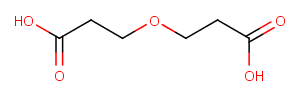 Bis-PEG1-acid Chemical Structure