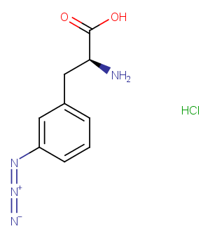 Azide-phenylalanine hydrochloride Chemical Structure