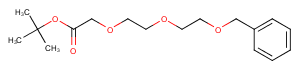 Benzyl-PEG2-CH2-Boc Chemical Structure