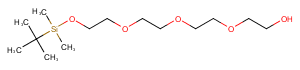 134179-40-1 TBDMS-PEG4-OH Chemical Structure