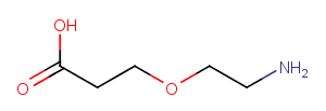 Amino-PEG1-C2-acid Chemical Structure