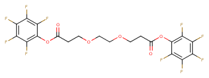 1314378-18-1 Bis-PEG2-PFP ester Chemical Structure