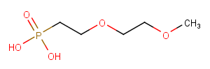 96962-41-3 m-PEG2-phosphonic acid Chemical Structure