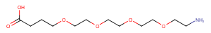 Amino-PEG4-(CH2)3CO2H Chemical Structure