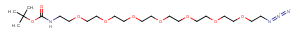 206265-96-5 Boc-NH-PEG7-azide Chemical Structure