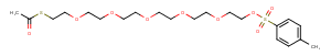 S-acetyl-PEG6-Tos Chemical Structure