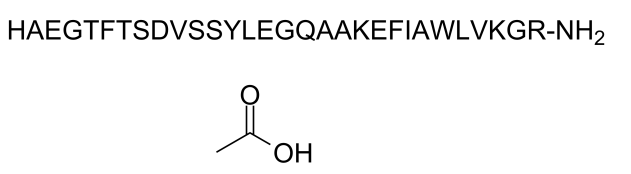 GLP-1(7-36), amide acetate