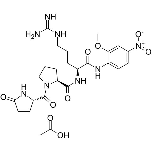 pGlu-Pro-Arg-MNA monoacetate