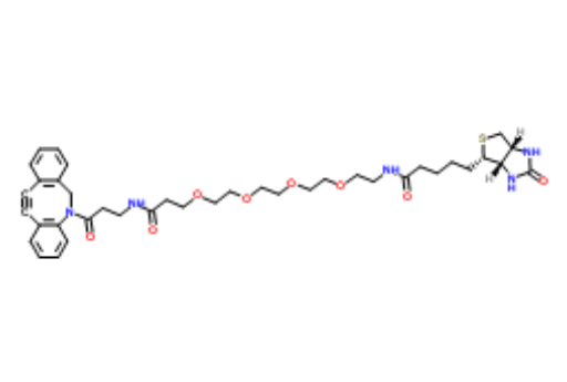 cas:1255942-07-4 DBCO-PEG4-Biotin 二苯基環(huán)辛炔-四聚乙二醇-生物素