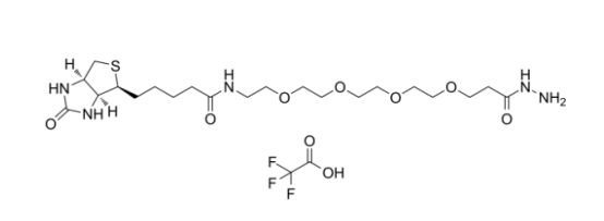 BIOTIN-PEG4-HYDRAZIDE.TFA