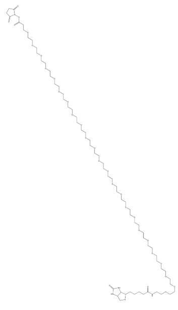 cas:365441-71-0 (+)-Biotin-PEG24-NHS Ester 生物素-二十四聚乙二醇-活性酯