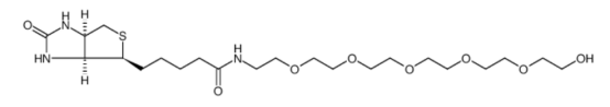 生物素-六聚乙二醇-羥基 (+)-Biotin-PEG6-OH  cas906099-89-6
