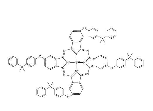cas:93530-46-2 四(4-枯基苯氧基)酞菁鎳(II)