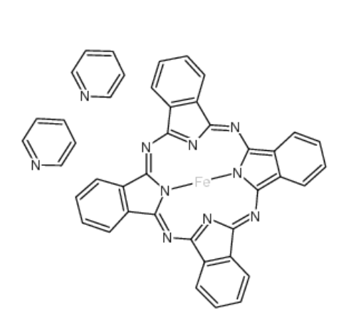 cas:20219-84-5 酞菁二(吡啶)鐵(II)絡(luò)合物	