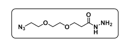 Azido-PEG2-hydrazide 疊氮二聚乙二醇酰肼