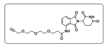 Pomalidomide-PEG3-Alkyne