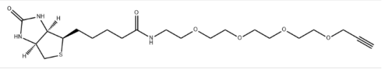 Biotin-PEG4-alkyne cas:1458576-00-5