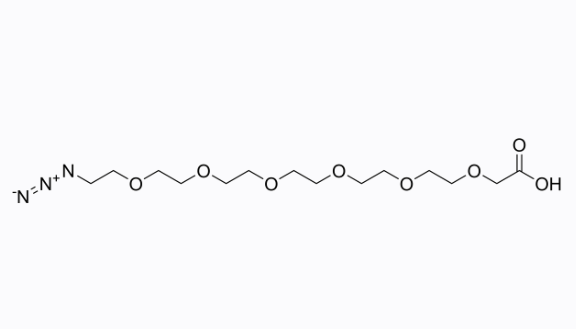 Azido-PEG6-CH2COOH 疊氮-六聚乙二醇-乙酸