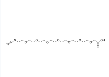 Azido-PEG7-CH2COOH 疊氮-七聚乙二醇-乙酸