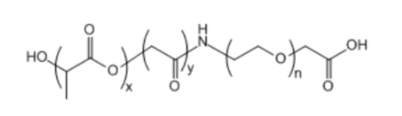 PLGA-PEG-COOH，聚乳酸-羥基乙酸共聚物-聚乙二醇-羧基