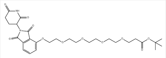 CAS:2411681-87-1，Thalidomide-O-PEG4-t-butyl ester