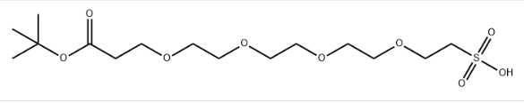 CAS:1817735-26-4，t-Butoxycarbonyl-PEG4-sulfonic acid