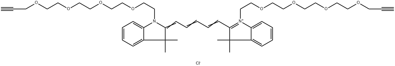 CAS:2107273-08-3 N,N'-bis-(propargyl-PEG4)-Cy5